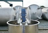 1150 liters tank i rustfritt stål 304