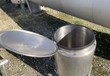 120 liters tank i rustfritt stål 304