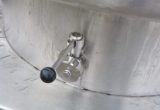 1200 liters tank i rustfritt stål 304