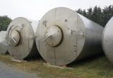 120000 liter tank i 304 rustfritt stål