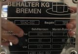 1247 liter tank i rustfritt stål 304