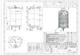 12600 liter tank i rustfritt stål 304