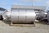 12600 liter tank i rustfritt stål 304