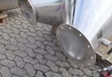 1400 liter tank i rustfritt stål 304