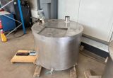 1400 liter tank i rustfritt stål 304