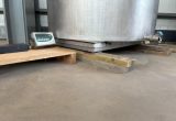 1400 liter tank i rustfritt stål 304