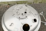 1500 liters tank i rustfritt stål 304