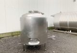 1500 liters tank i rustfritt stål 304