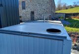 1500 liters tank i rustfritt stål 304
