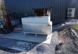 1500 liters tank i rustfritt stål 304