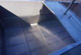 1500 liters tank i rustfritt stål 304