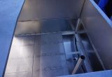1500 liters tank i rustfritt stål 304