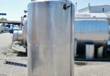 1500 liters tank i rustfritt stål 304