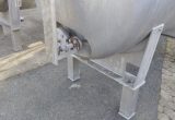 1500 liters tank i rustfritt stål 304