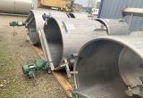 1500 liters tank i rustfritt stål 304