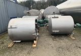 1500 liters tank i rustfritt stål 304