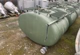 1500 liters tank i rustfritt stål 304