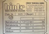 1500 liters tank i syrefast 316