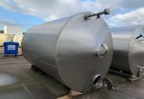 15000 liters tank i rustfritt stål 304