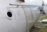 15000 liters tank i rustfritt stål 304