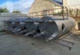 15000 liters tank i rustfritt stål 304