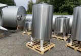 1520 liter tank i rustfritt stål 304