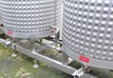 1600 liters tank i rustfritt stål 304