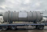 16300 liter tank i rustfritt stål 304