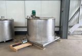 1700 liters tank i rustfritt stål 304