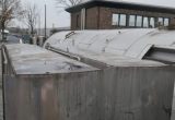 6350 liter tank i rustfritt stål 304