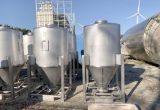 1800 liters tank i rustfritt stål 304