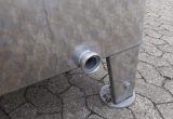 1800 liters tank i rustfritt stål 304