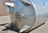 18000 liters tank i rustfritt stål 304
