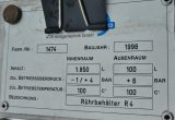 1850 liters tank i syrefast 316