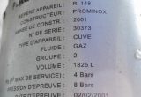 1855 liters tank i syrefast 316