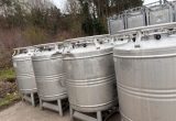 1000 liters tank i 304 rustfritt stål