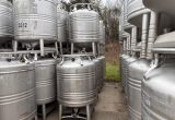 800 liters tank i rustfritt stål 304