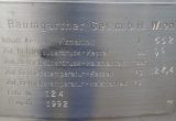 652 liter tank i rustfritt stål 304