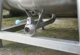 652 liter tank i rustfritt stål 304