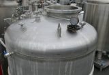 2500 liters tank i rustfritt stål 304