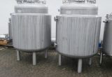 1350 liters tank i rustfritt stål 304