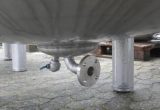 1350 liters tank i rustfritt stål 304