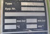 1350 liters tank i rustfritt stål 304