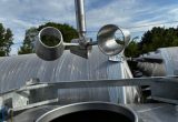 1250 liters tank i rustfritt stål 304
