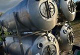 2000 liters tank i rustfritt stål 304