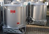 1000 liters tank i 304 rustfritt stål
