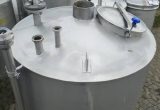 1100 liters tank i rustfritt stål 304