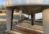 2000 liters tank i rustfritt stål 304