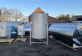 2000 liters tank i rustfritt stål 304