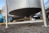 2000 liters tank i rustfritt stål 304